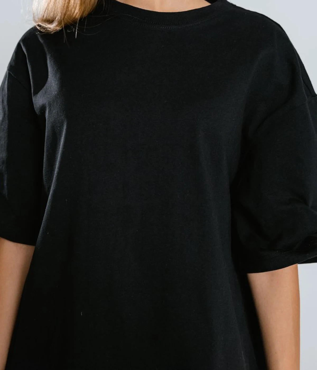 Representative Oversized Tee reference image, front view