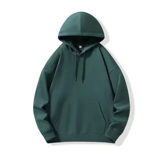 330gsm Pullover Hoodie — Olive Green · garment
