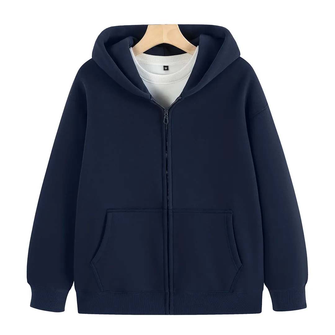 500gsm Sherpa-Lined Zip Hoodie