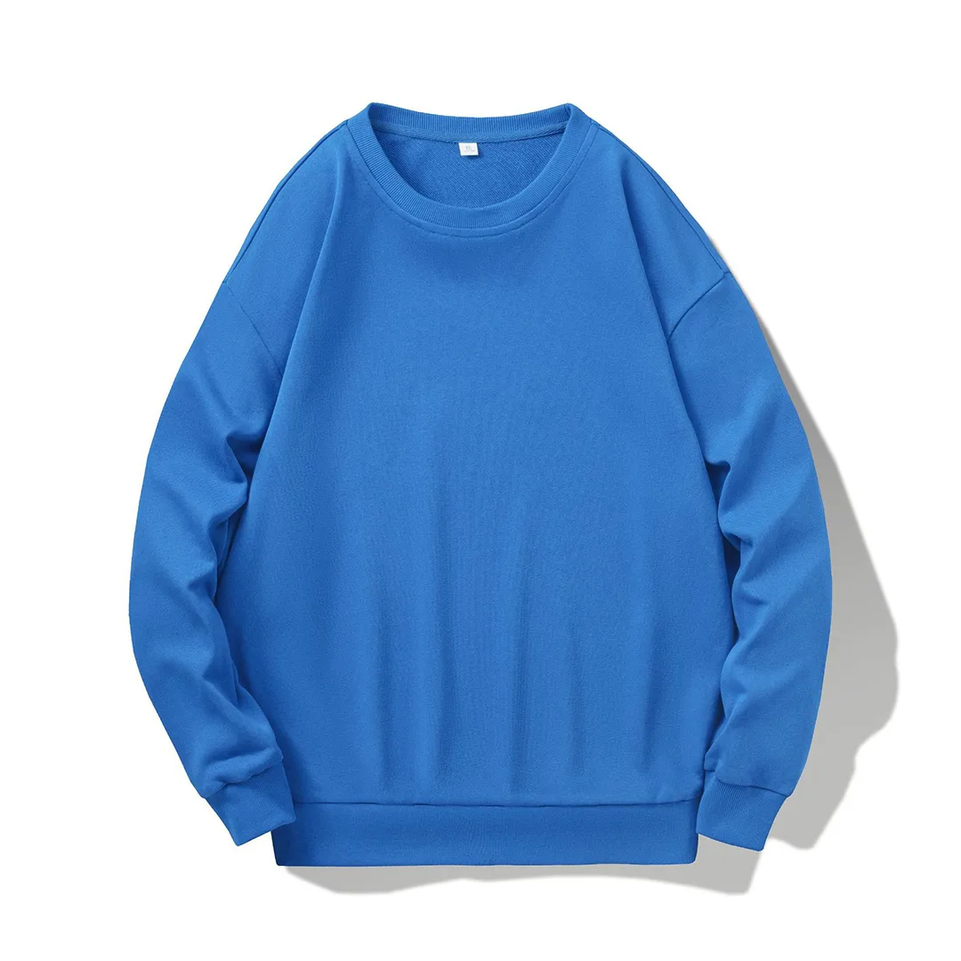 250–300gsm Cotton-Blend Crewneck Sweatshirt