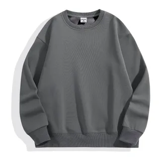 500gsm Heavyweight Crewneck Sweatshirt — Charcoal · garment