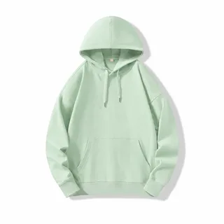 330gsm Pullover Hoodie — Aqua · garment