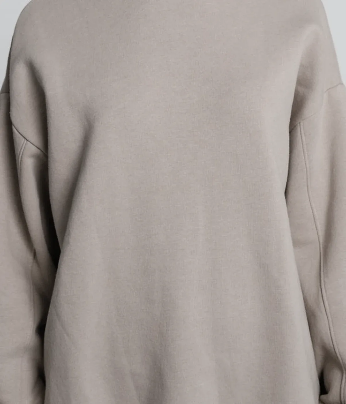 Representative Boxy Crewneck reference image, front view