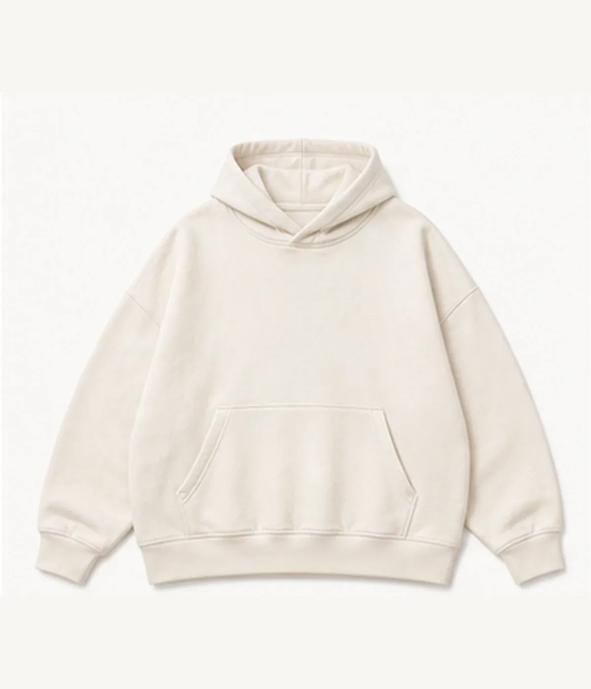 Representative Oversized Hoodie reference image, front view