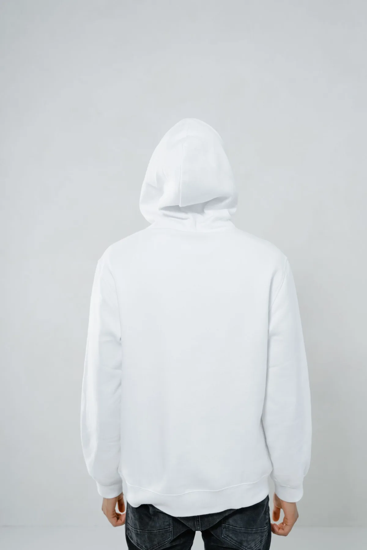 Representative fit image — Blank back — the print canvas