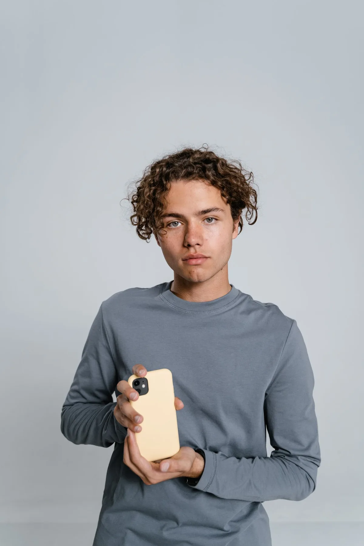 Representative styling image — On-body drape — long-sleeve reference