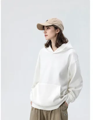 500gsm Fleece Pullover Hoodie — Hoodie fit