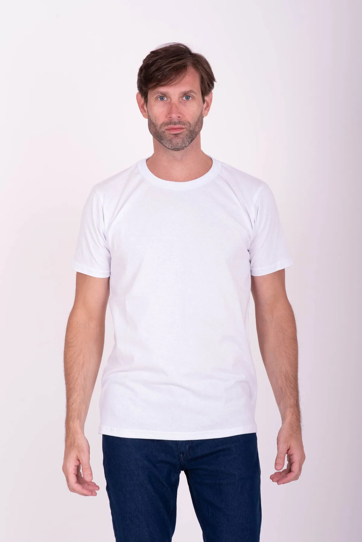Representative styling image — On-body drape — tee reference