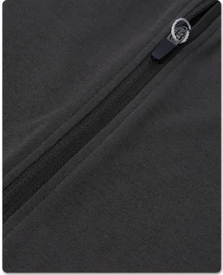 Cooling Sun-Protection Long-Sleeve Sports T-Shirt — Zipper detail