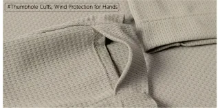 Ice-Silk Stretch Long-Sleeve Sports T-Shirt — Cuff construction