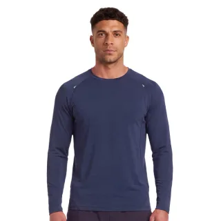 Men's Long-Sleeve Breathable Sports T-Shirt — Front fit