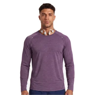 Men's Long-Sleeve Breathable Sports T-Shirt — Alternate colour fit
