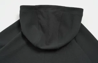 Men's Waffle Zip Sports Jacket — Back hood