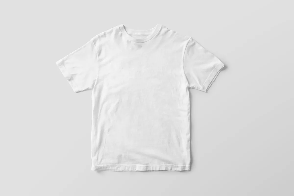 Representative fit image — Blank body — the print canvas